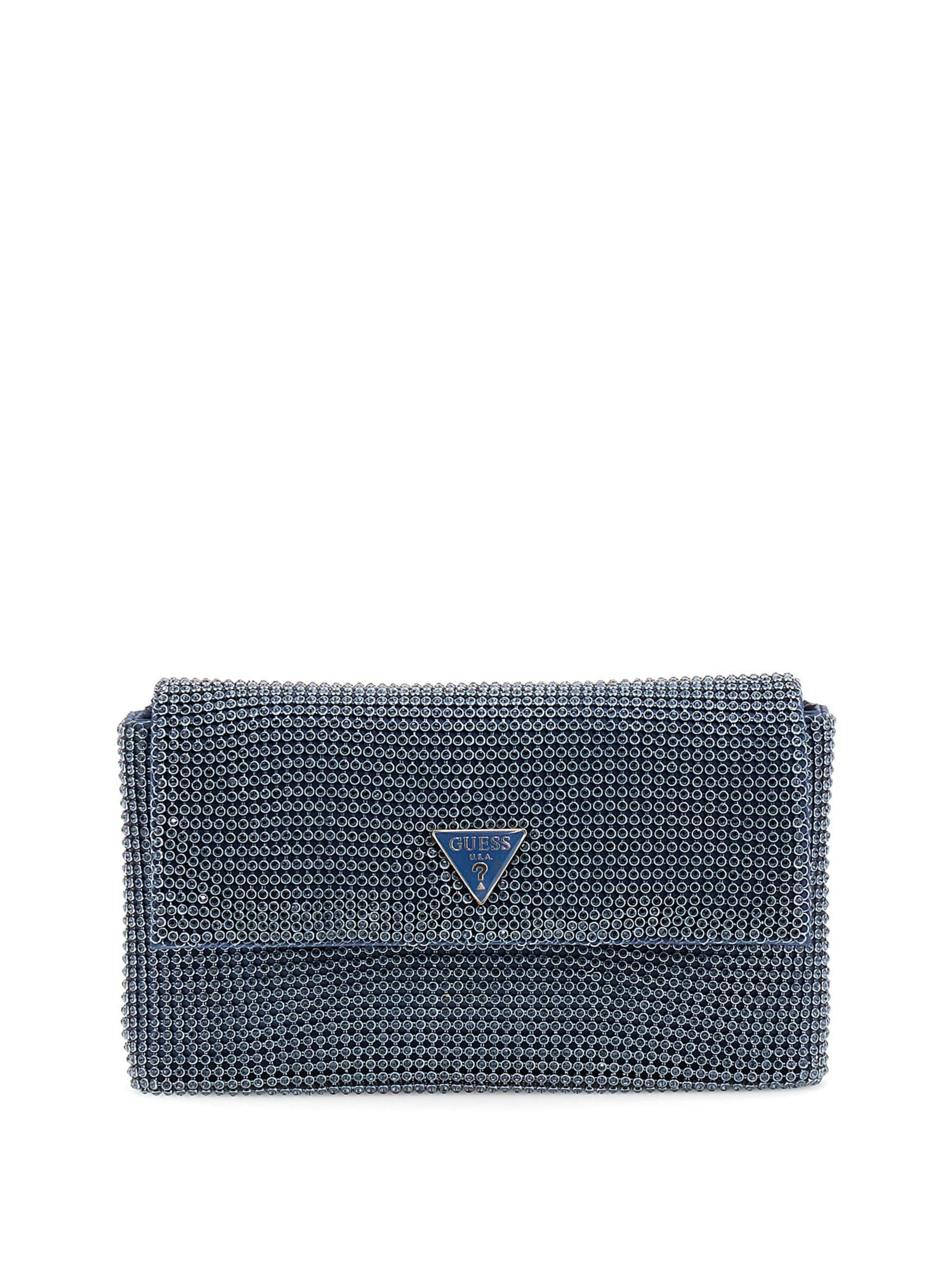 GUESS Clutch 'Zalina' in Blau: Vorderseite