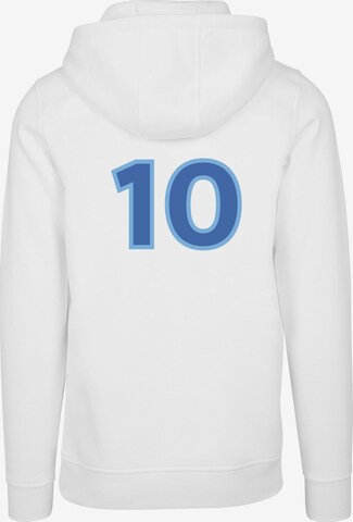 Merchcode Sweatshirt 'Argentina Football' in Weiß
