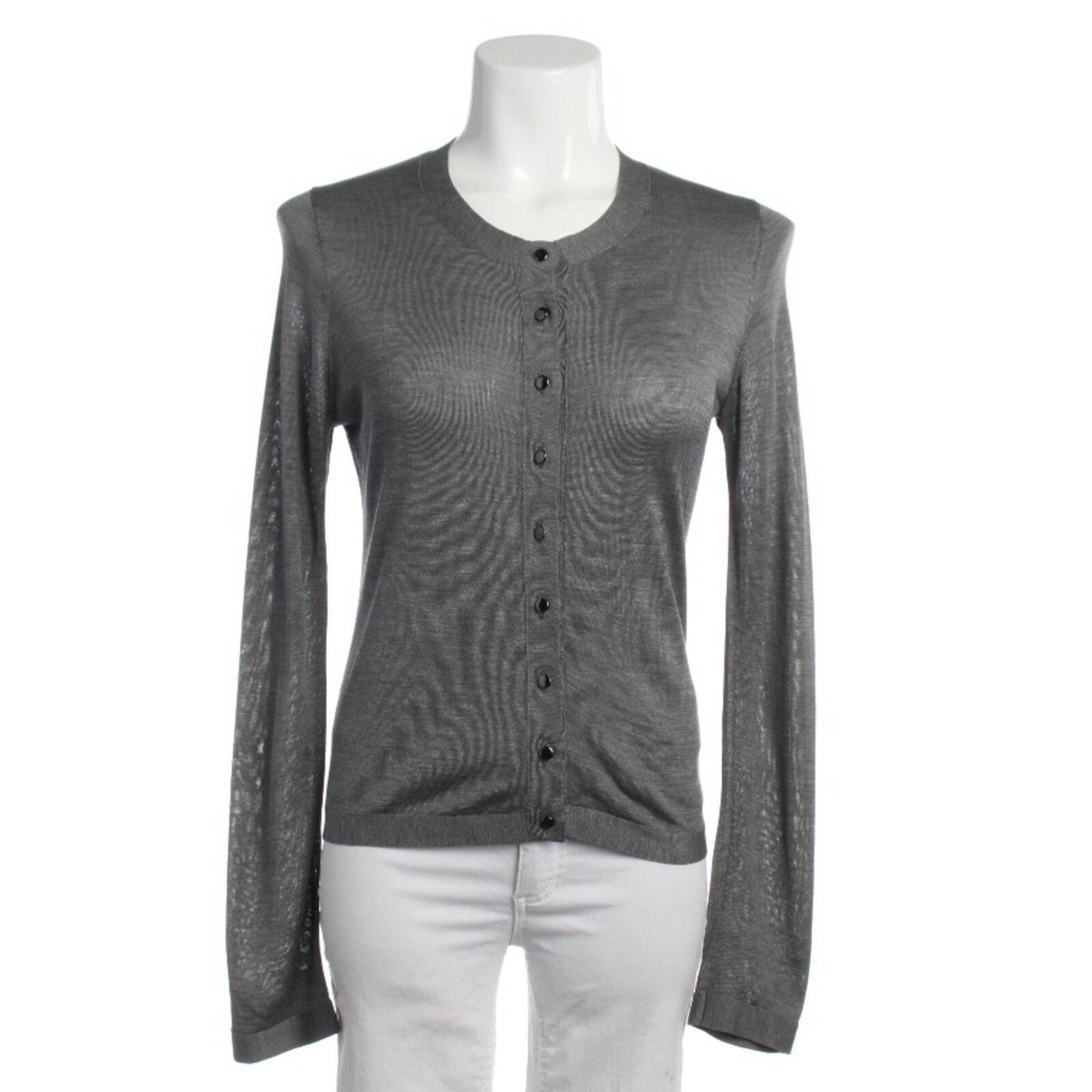 Balenciaga Pullover / Strickjacke M in Grau: Vorderseite