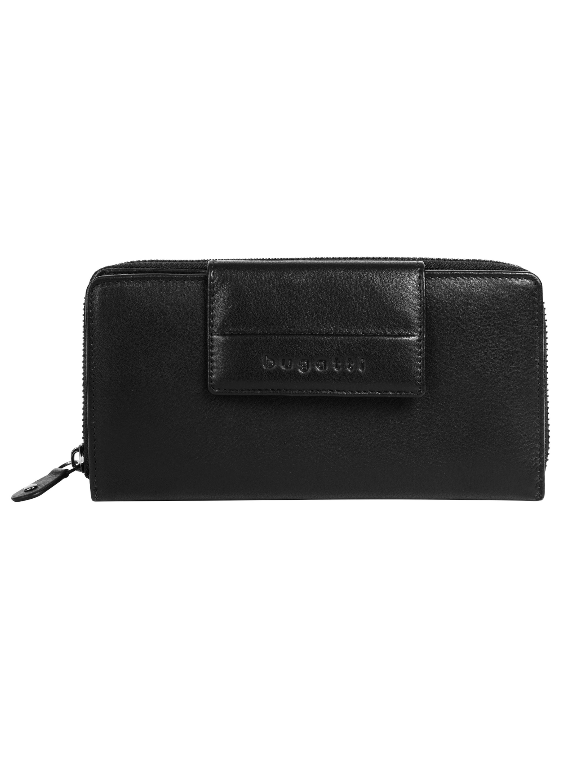 bugatti Wallet 'BUGATTI Geldbörse' in Black: front