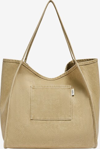 Pull&Bear Shopper in Brown: front