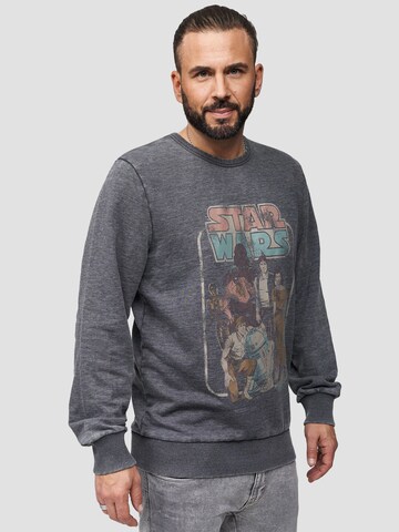 Recovered Sweatshirt 'Return Of The Jedi Group' in Grijs