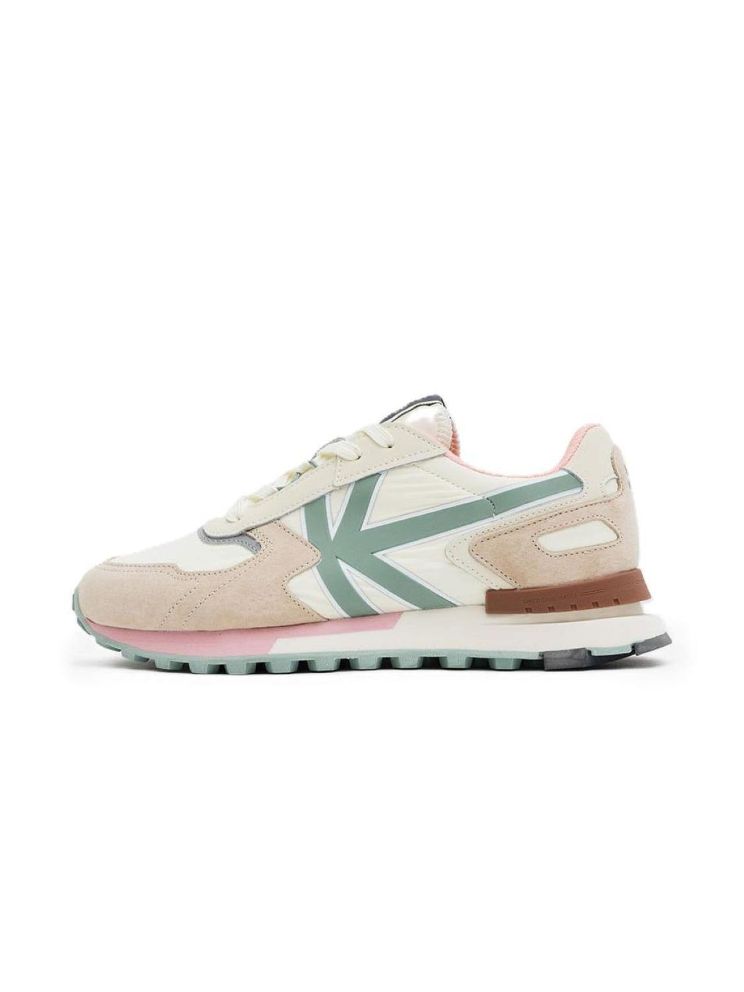 Kaotiko Sneakers laag 'Orbit' in Beige: voorkant