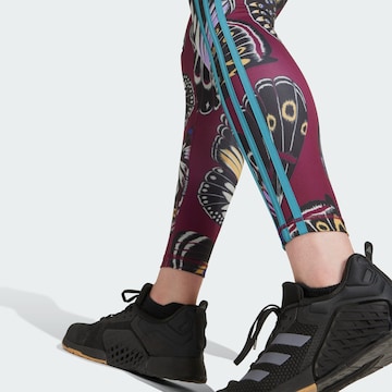 ADIDAS PERFORMANCE Skinny Sportbroek 'Adidas X Farm' in Lila