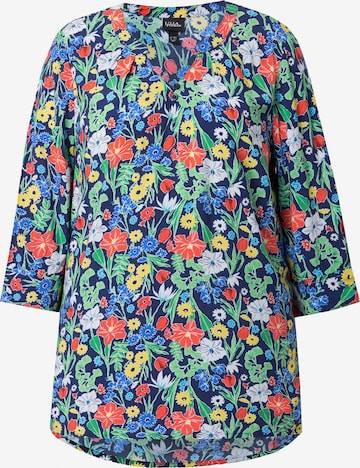 Ulla Popken Tuniek in Blauw: voorkant