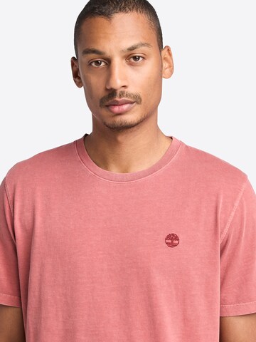 TIMBERLAND Футболка 'Garment ' в Красный
