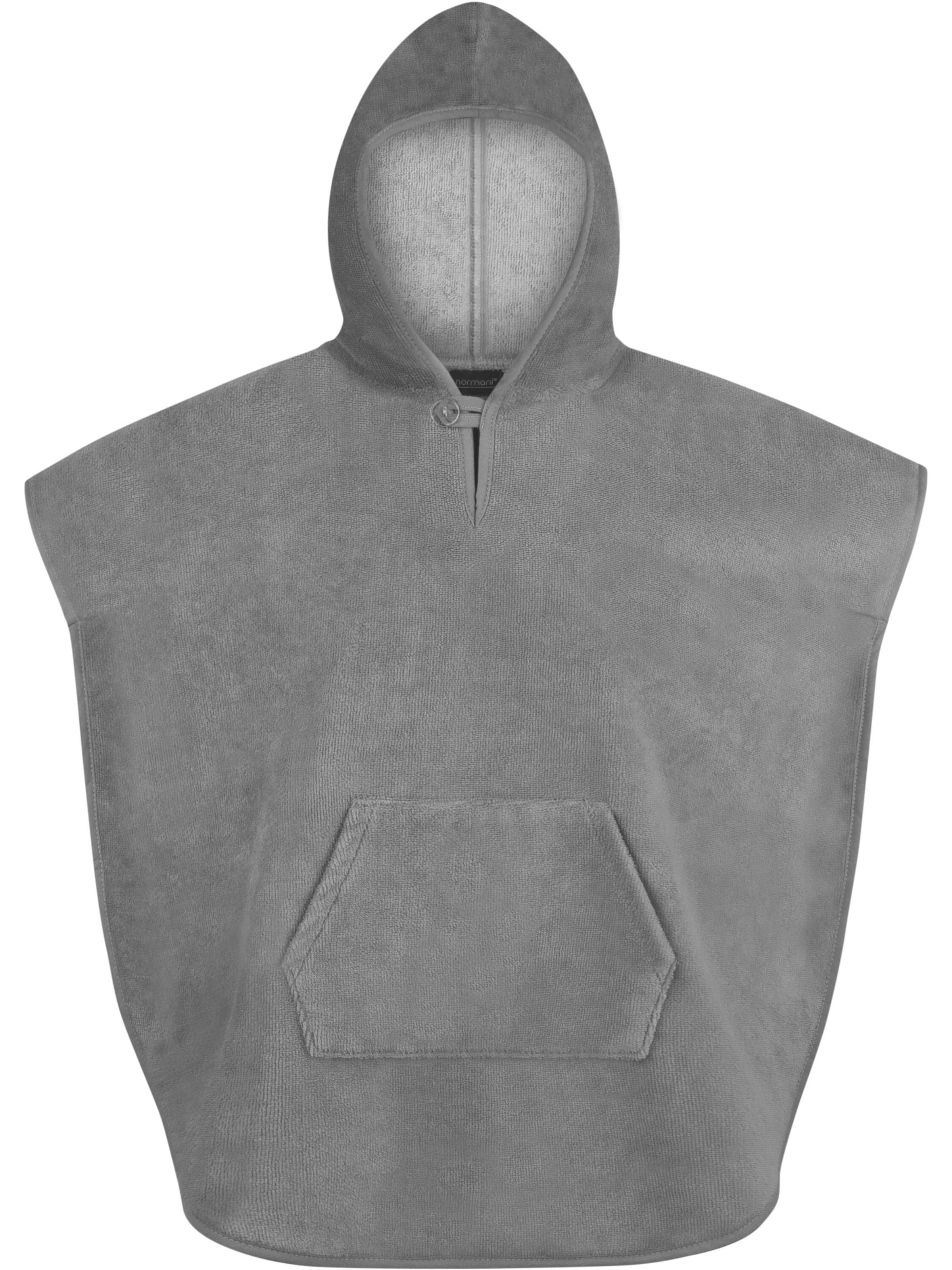 Peignoir 'Melilla' normani en gris : devant