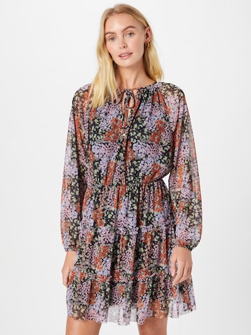 River Island Shirt Dress in Black: front
