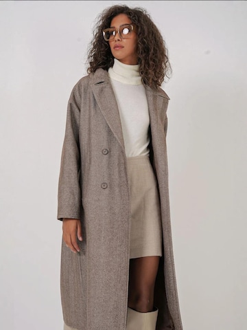 Bigdart - Sobretudo meia-estação em bege