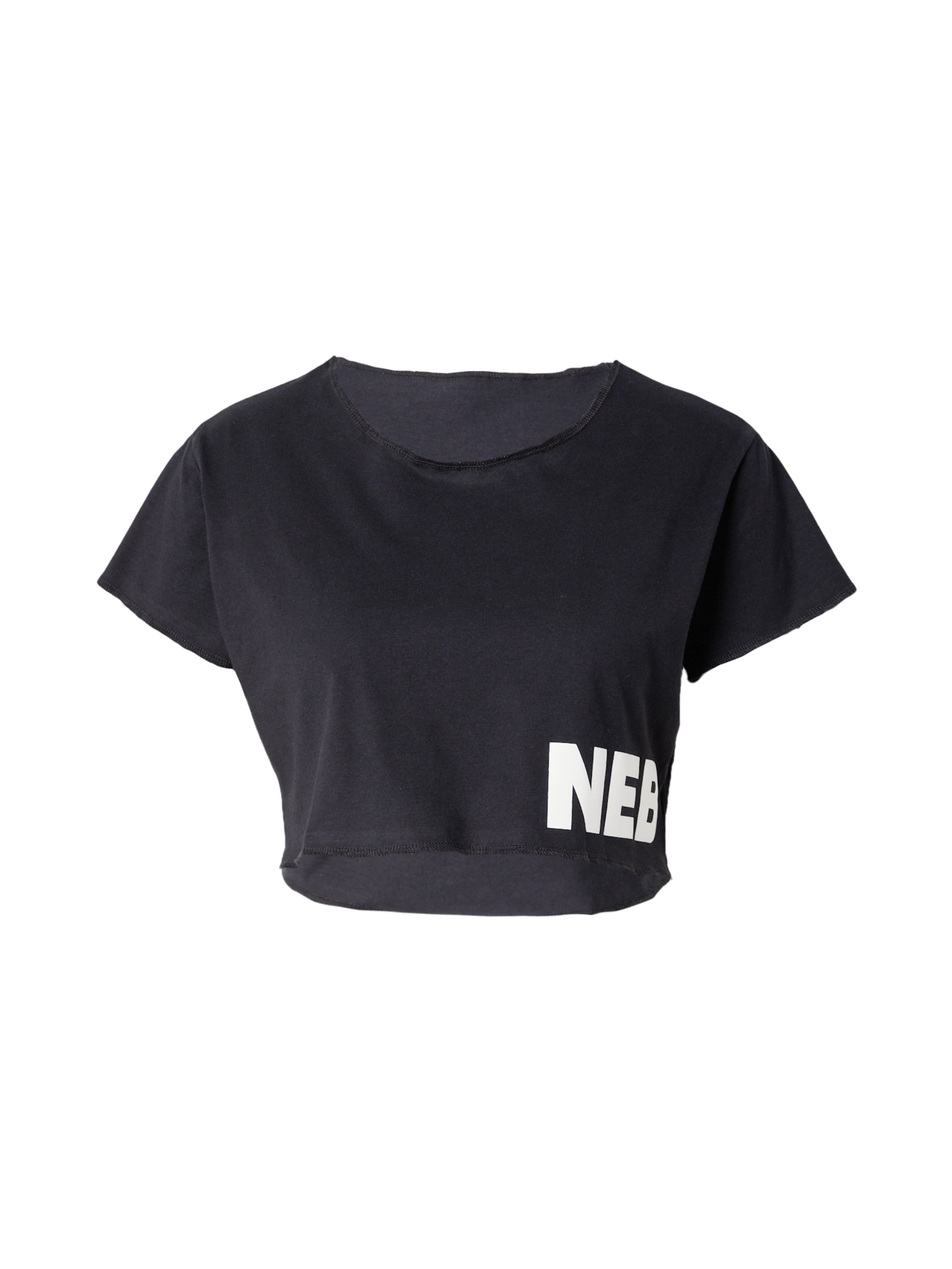 NEBBIA - Camisa funcionais 'POWERHOUSE' em preto: frente