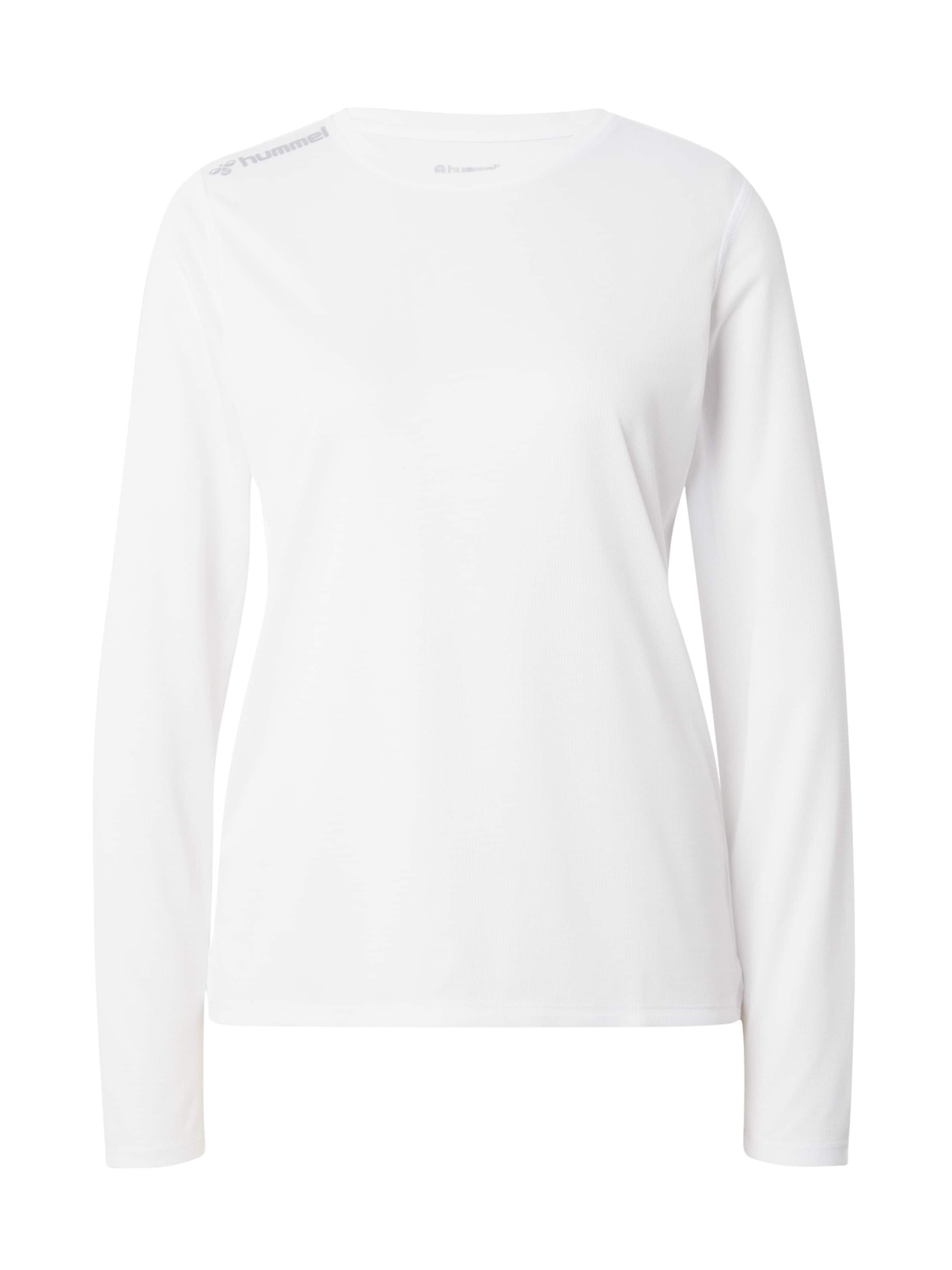 Hummel Функциональная футболка в Белый: спереди