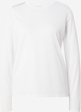 Hummel Функциональная футболка в Белый: спереди