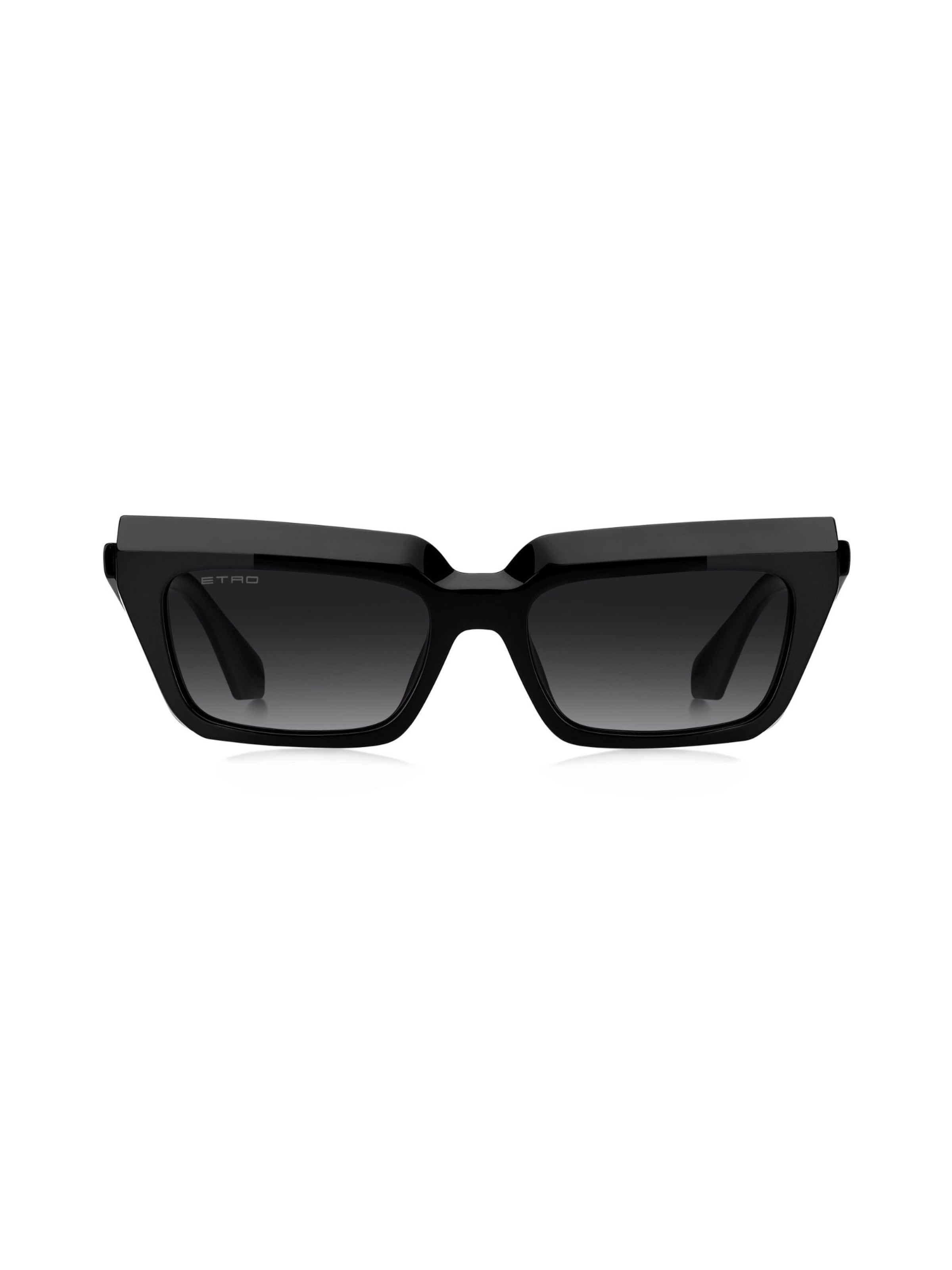 Etro Sunglasses in Black: front