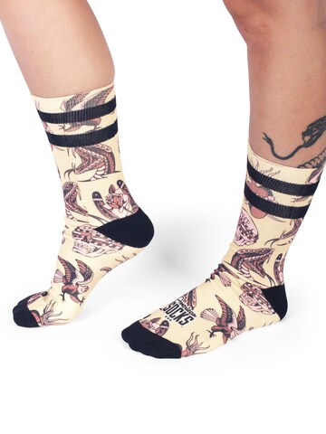 American Socks Socken 'Nitro Fury - Mid High'‌‌‌‌‌‌‌ in Gelb