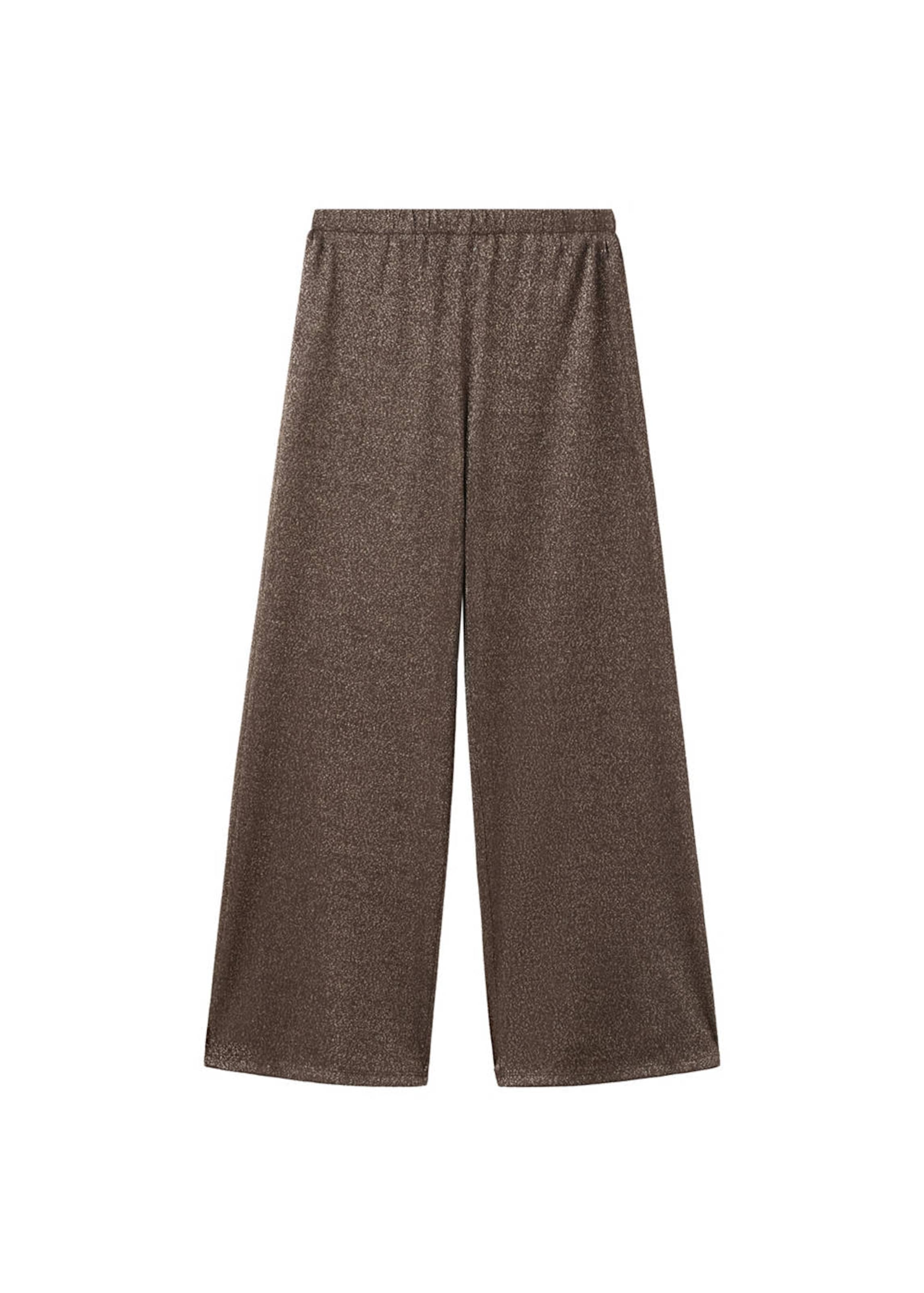 MANGO TEEN Regular Pants 'Gaby' in Brown: front