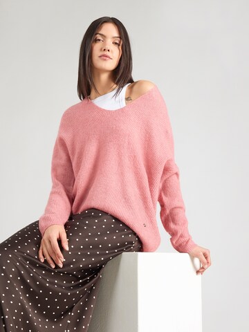MOS MOSH Sweater 'MMThora' in Pink: front