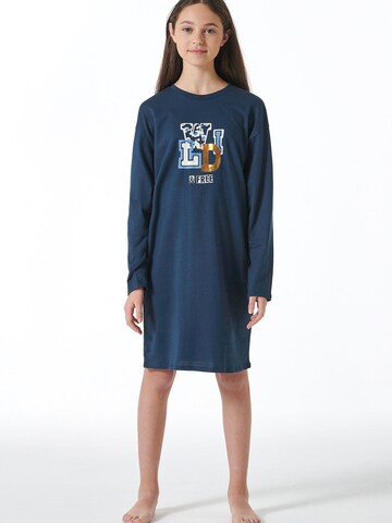 SCHIESSER - Camiseta de noche ' Nightwear ' en azul