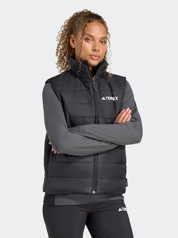 ADIDAS TERREX Sportweste 'Essentials' in Schwarz: Vorderseite