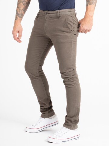 Indumentum Slim fit Chino trousers in Beige