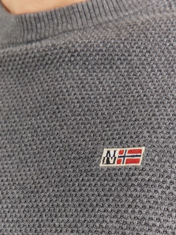 Sweat-shirt 'DAMINS C' NAPAPIJRI en gris