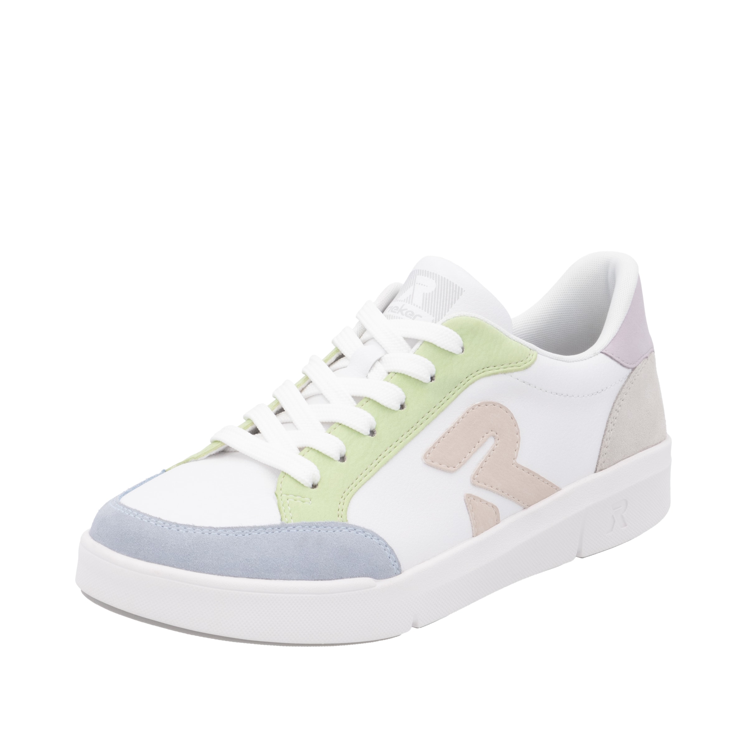 Rieker Sneakers laag in Wit: voorkant