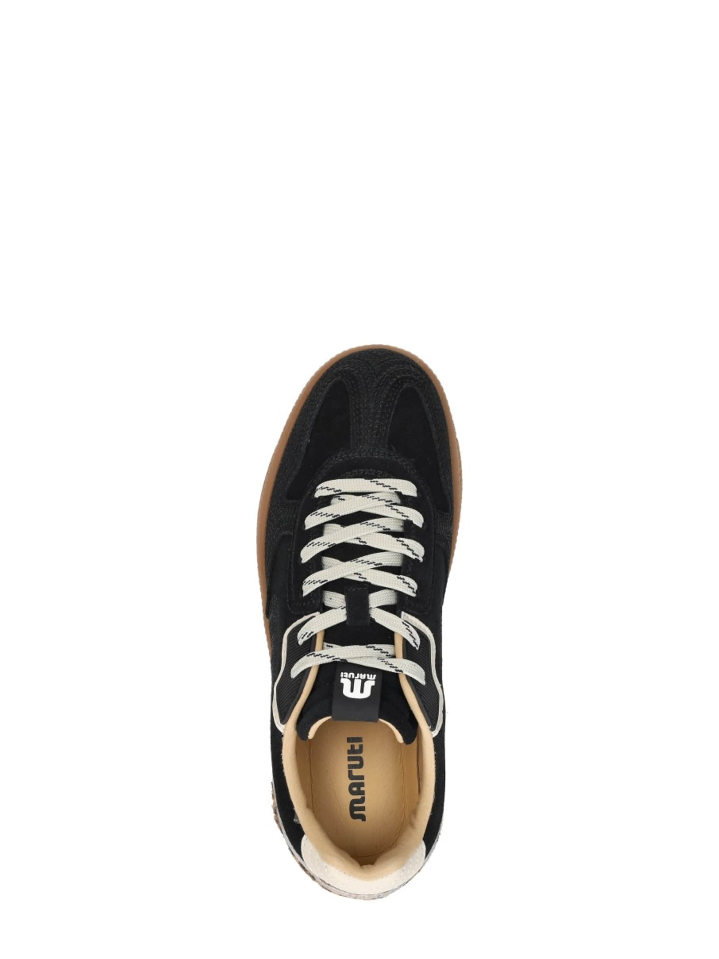 MARUTI Sneakers laag 'Yale Emboidery' in Zwart