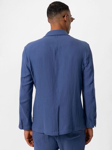 Coupe regular Veste de costume Antioch en bleu