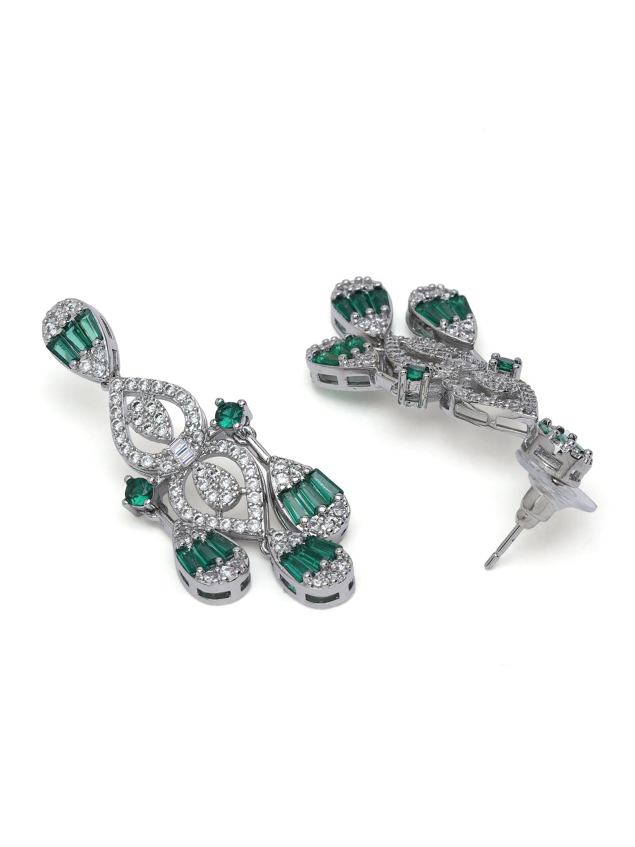 AVANT-GARDE PARIS - Brincos 'Morielle' em verde