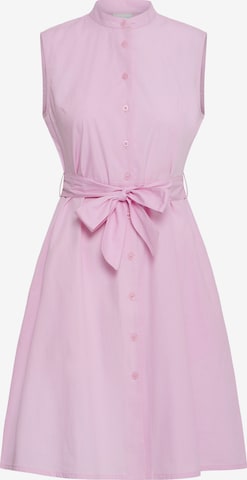 Robe ICHI en rose : devant