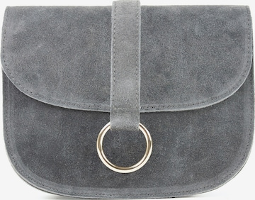 lePelou Handtasche 'HANNA' in Grau: Vorderseite