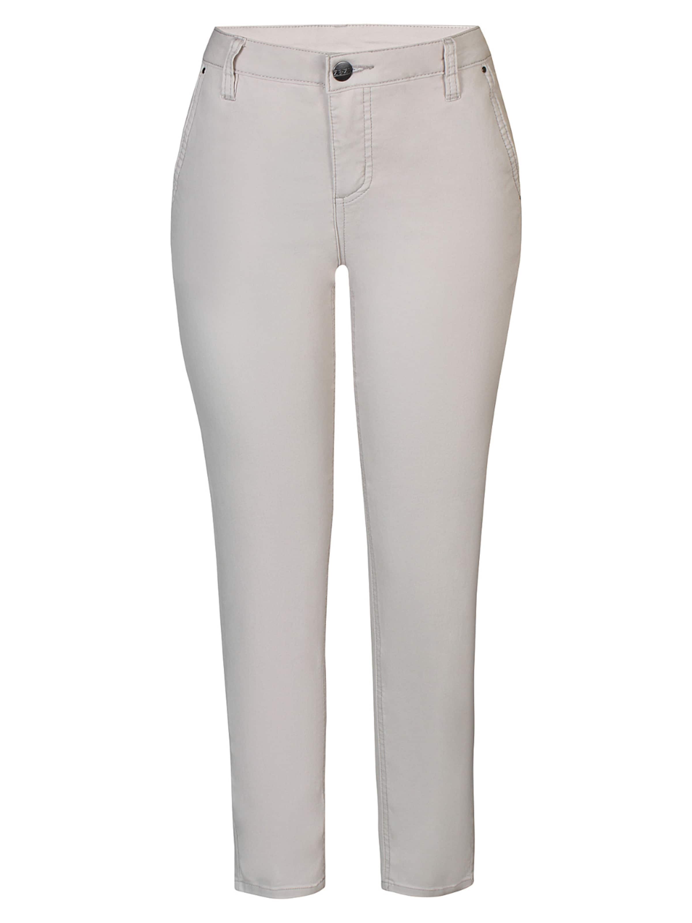 ze-ze Jeans 'Sanne 381' in Beige: voorkant
