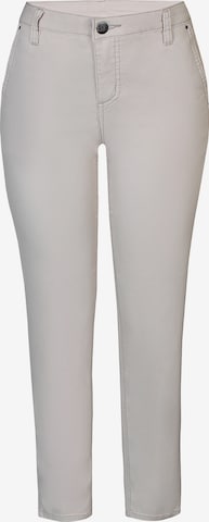 ze-ze Jeans 'Sanne 381' in Beige: voorkant