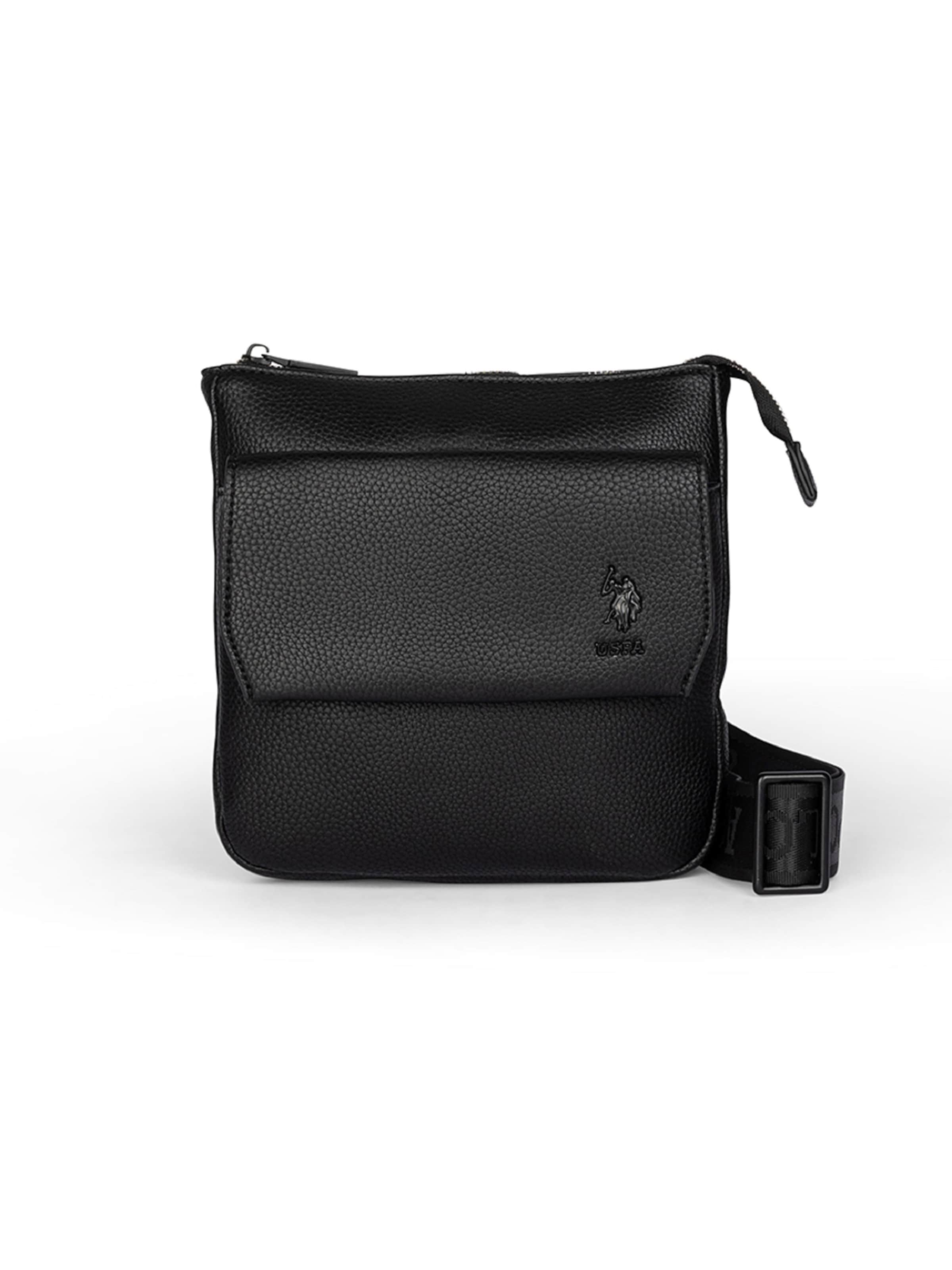 Sac à bandoulière U.S. POLO ASSN. en noir : devant