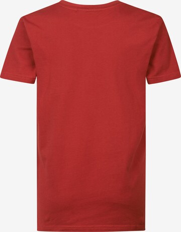 T-Shirt 'Carmel' Petrol Industries en rouge