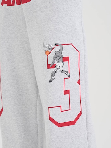 AND1 Široke hlačnice Hlače | siva barva