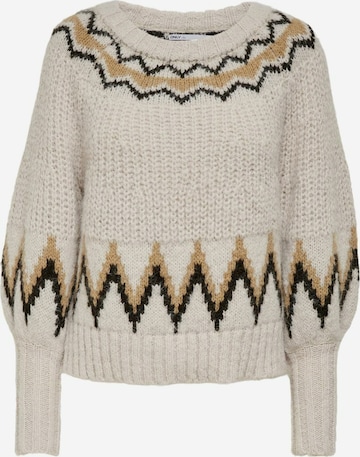 ONLY Pullover 'Smila' in Beige