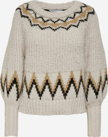 ONLY Sweater 'Smila' in Beige