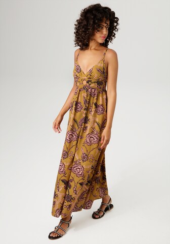 Aniston CASUAL Summer Dress in Mixed colors