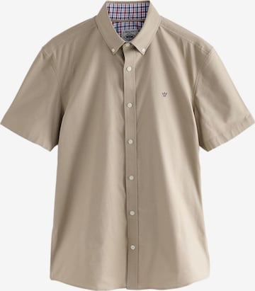 NextRegular Fit Košulja - bež boja: prednji dio