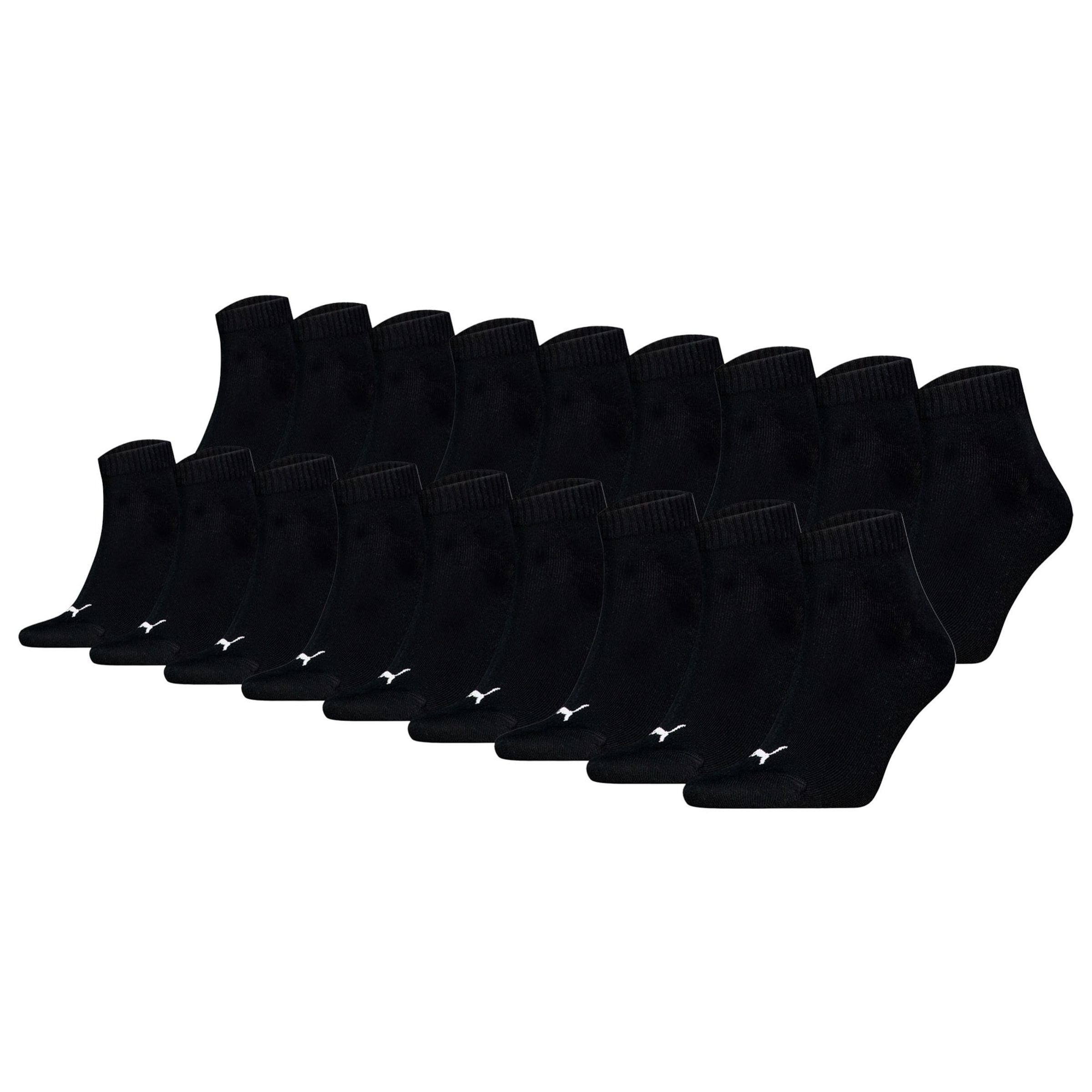 PUMA Socken in Schwarz: Vorderseite