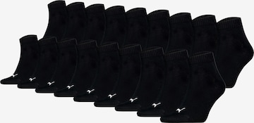 PUMA Socken in Schwarz: Vorderseite