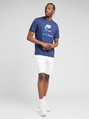 T-Shirt Nike Sportswear en bleu