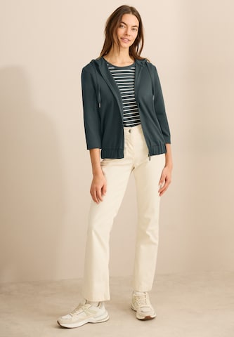 CECIL Sweatjacke in Grün