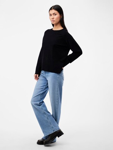 PIECES Pullover 'PCSIA' in Schwarz