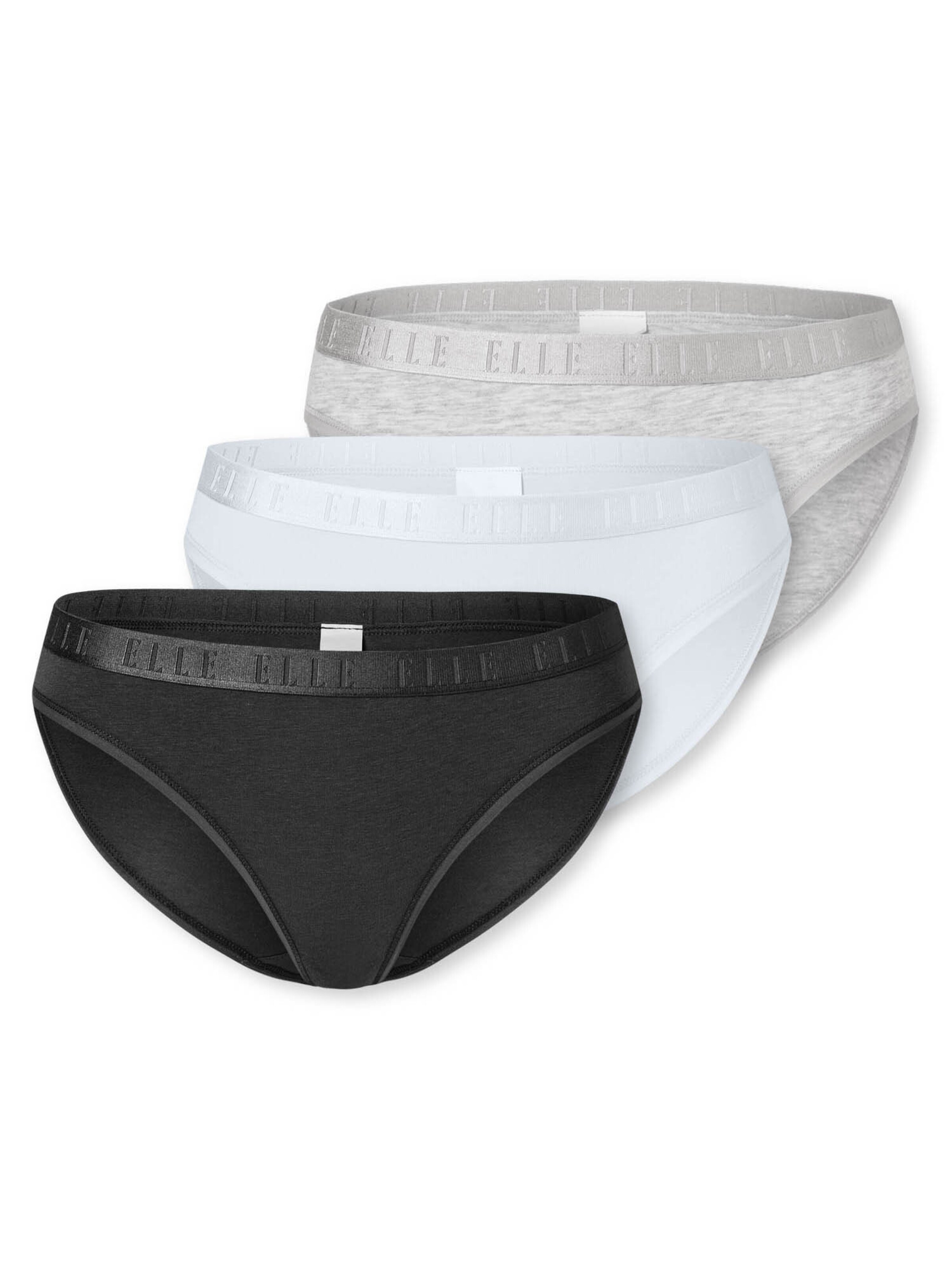 ELLE Slip in Grau: Vorderseite