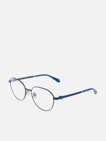 FERRAGAMO Sunglasses 'Ferragamo SF2236 Matte rose gold 54/18/140 WOMAN Eyewear Frame' in Blue: front