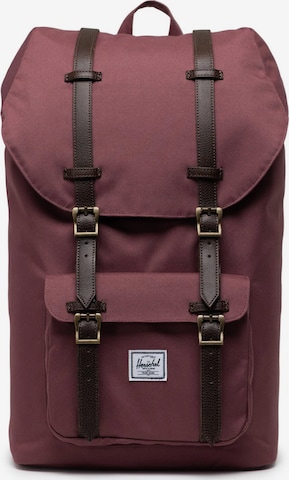 Herschel Backpack 'Little America' in Pink: front