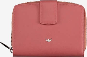 Porte-monnaies 'Madrid' GOLDEN HEAD en rose : devant