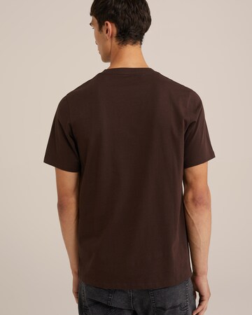 T-Shirt WE Fashion en marron
