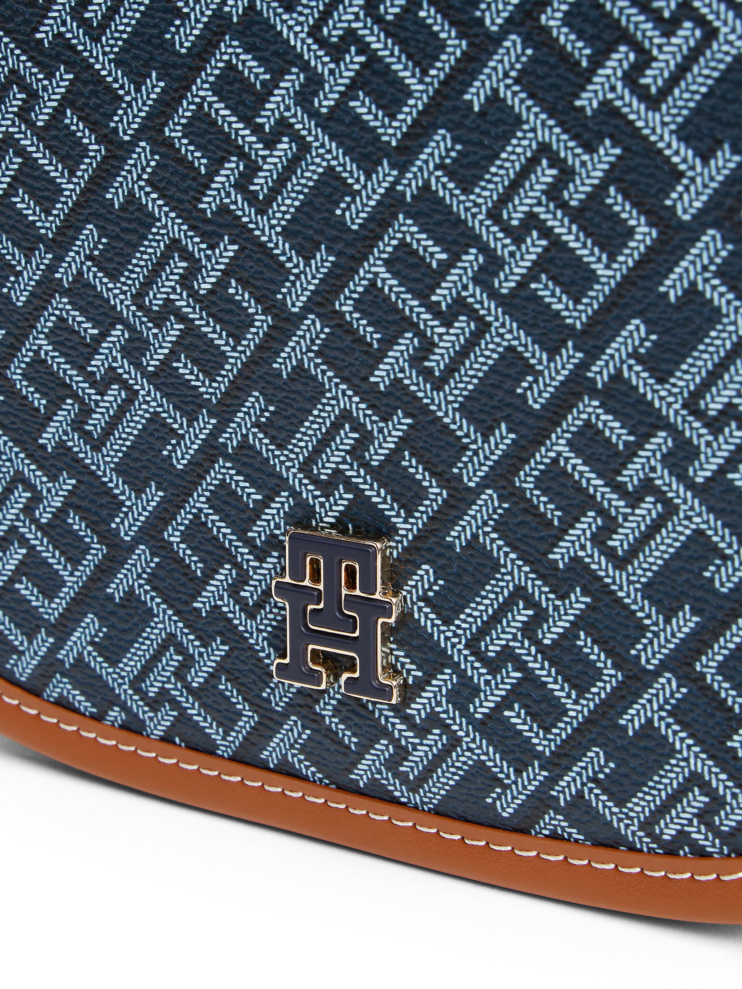TOMMY HILFIGER Schoudertas in Blauw